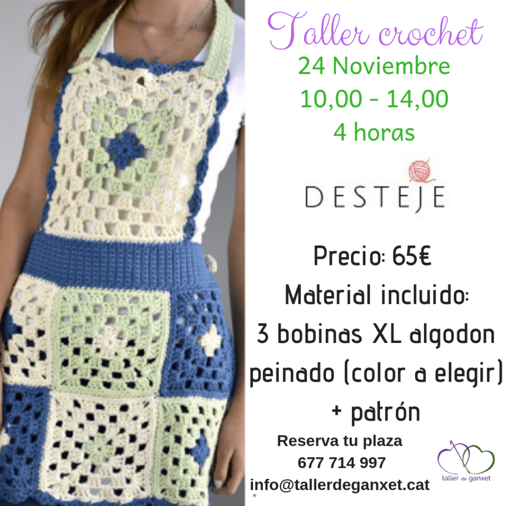 taller de crochet desteje